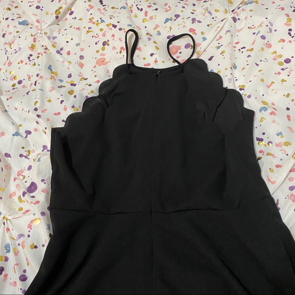 Halter Black Dress - Picture 5 of 5